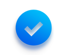 Light blue Check circle.png